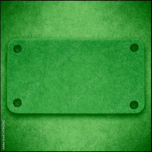 green cardboard abstract background