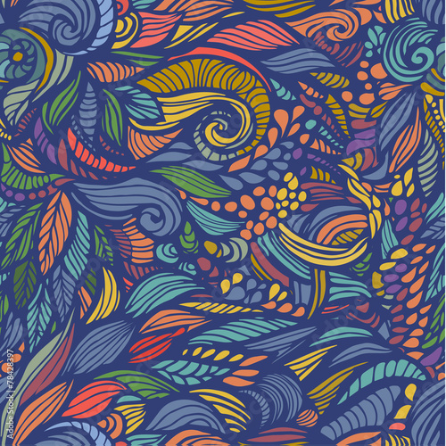 Seamless blue background