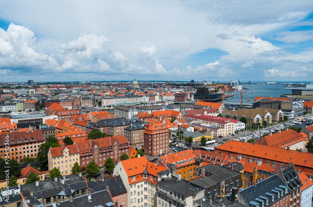 Cityscape of Copenhagen