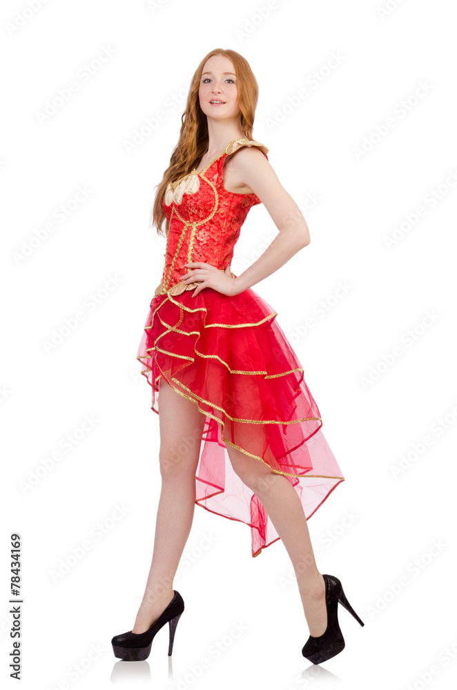 Woman in fashion clothing concept Woman in fashion clothing concept