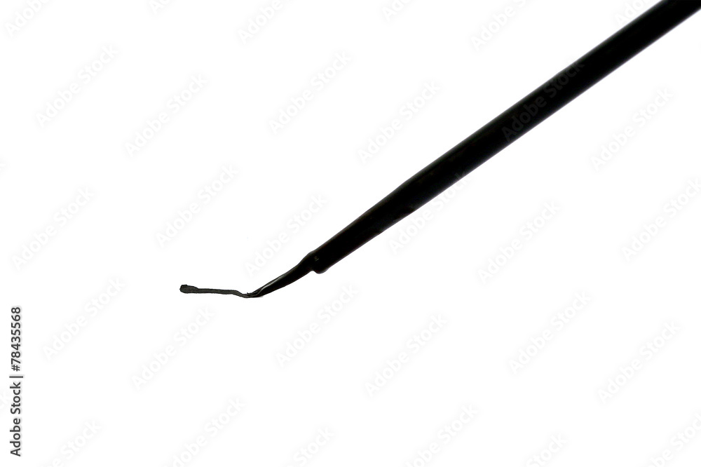 Cosmetic pencil and stroke Cosmetic pencil and stroke