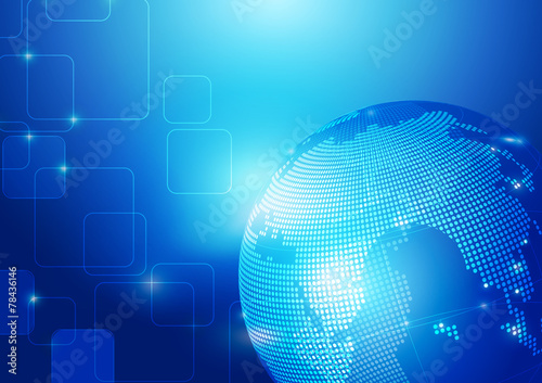 Abstract Technology Background