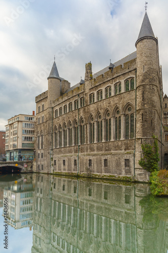 Medieval Castle of Gerald the Devil in Gent, Belgium