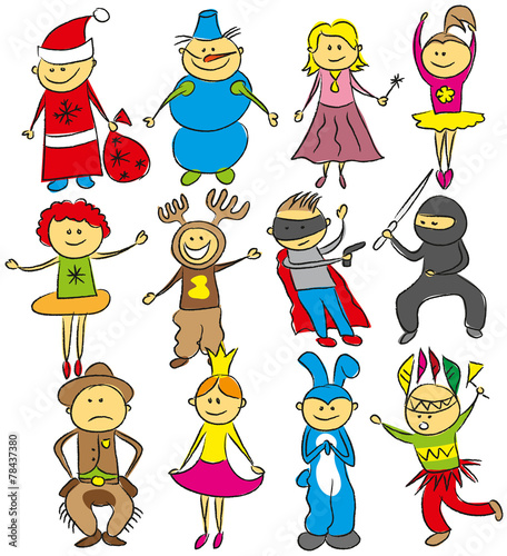 happy kids on christmas