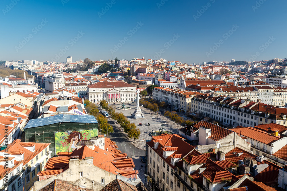 View of Lisbon. Portugal. Europe