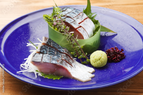 鯖のさしみ photo