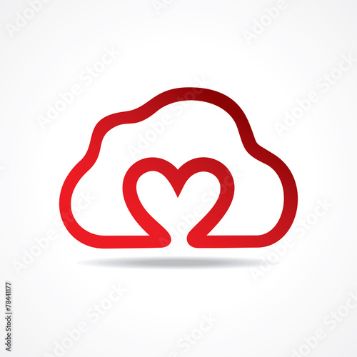 Chat for love concept stock vector