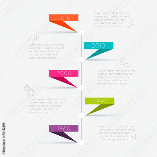 Timeline Infographic Design Templates.