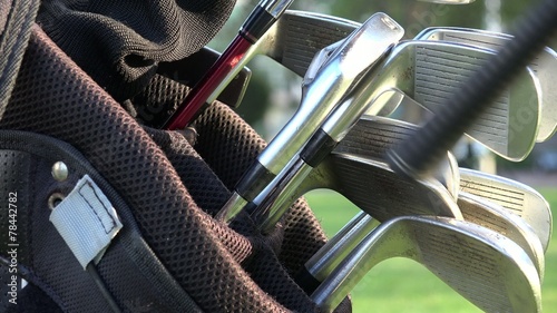 Golf Clubs, Golf Bag, Sports
