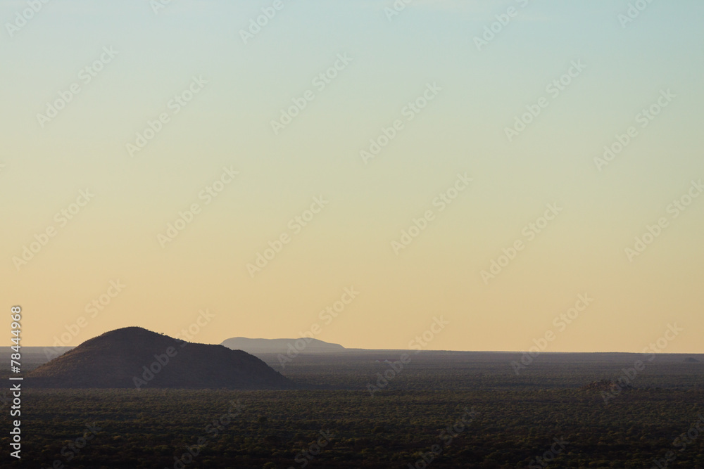 Landschaft in Zentral-Namibia