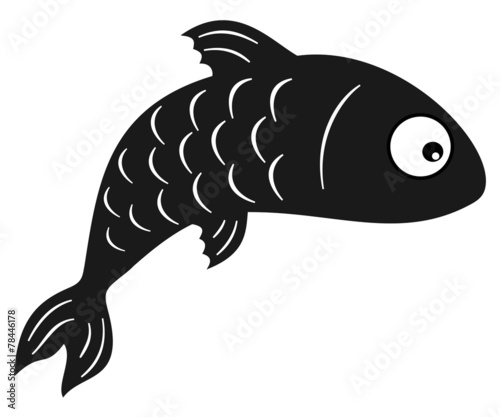 fish black shadow