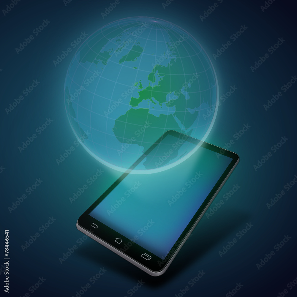 Communicate with the world on a mobile device
