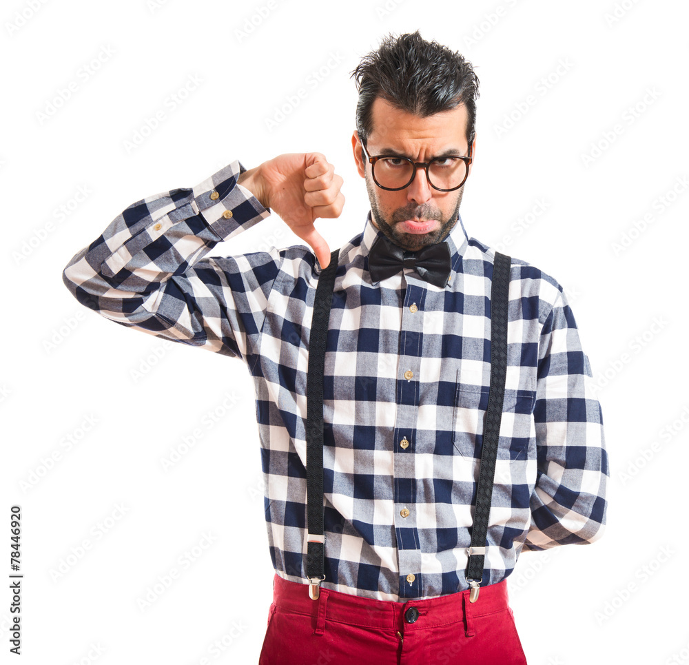 Posh boy doing bad signal Posh boy doing bad signal