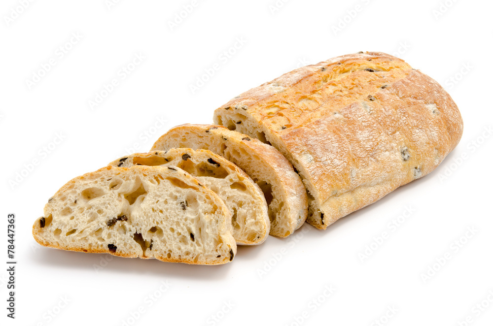 Ciabatta mit Oliven
