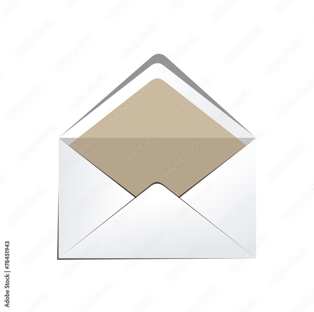 White Camel Envelope Isolated On white Background. packing. White Camel Envelope Isolated On white Background. packing.