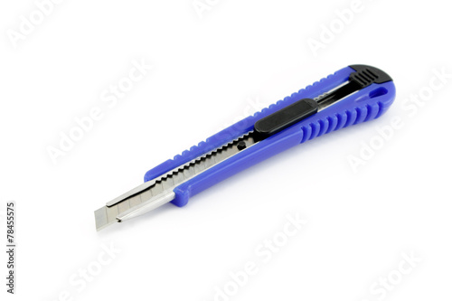 Blue Utility knife
