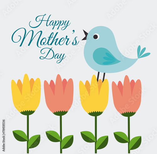 Mother day design, vector illustration.