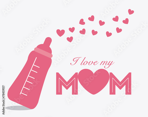 Mother day design, vector illustration.