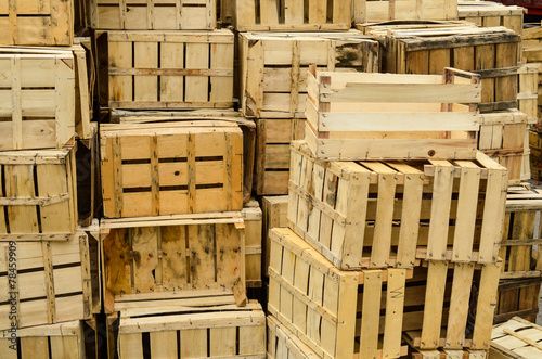 Empty crates