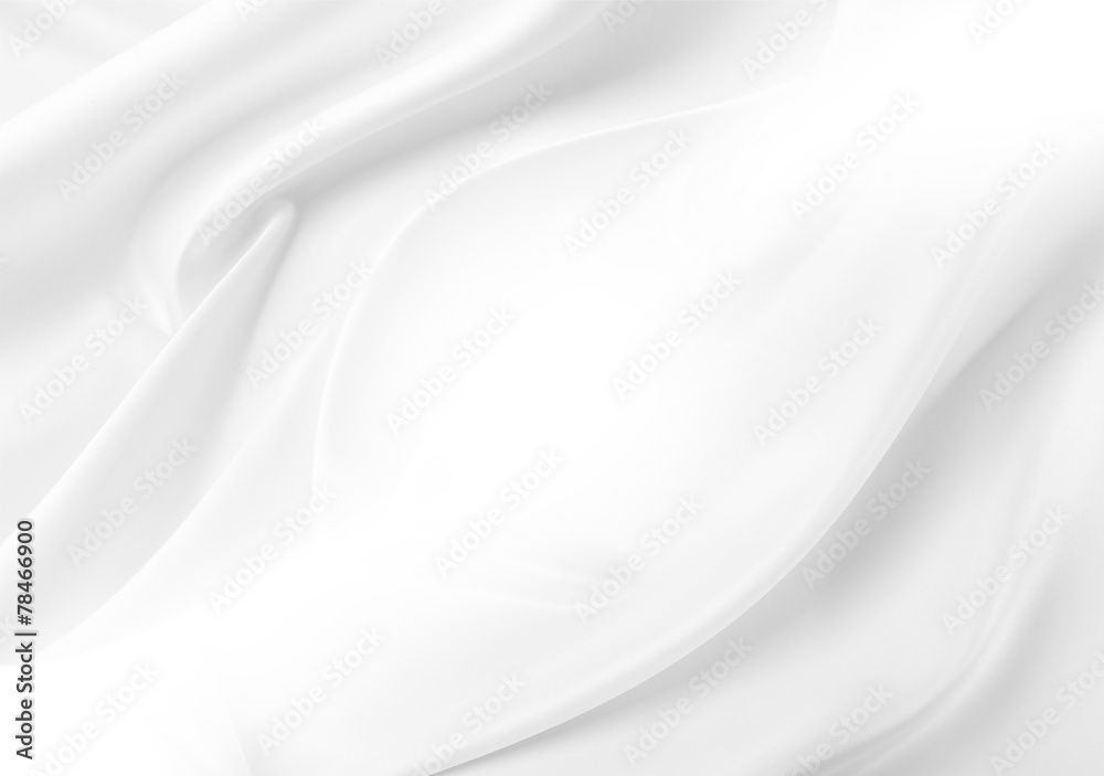 White silk fabric material texture background