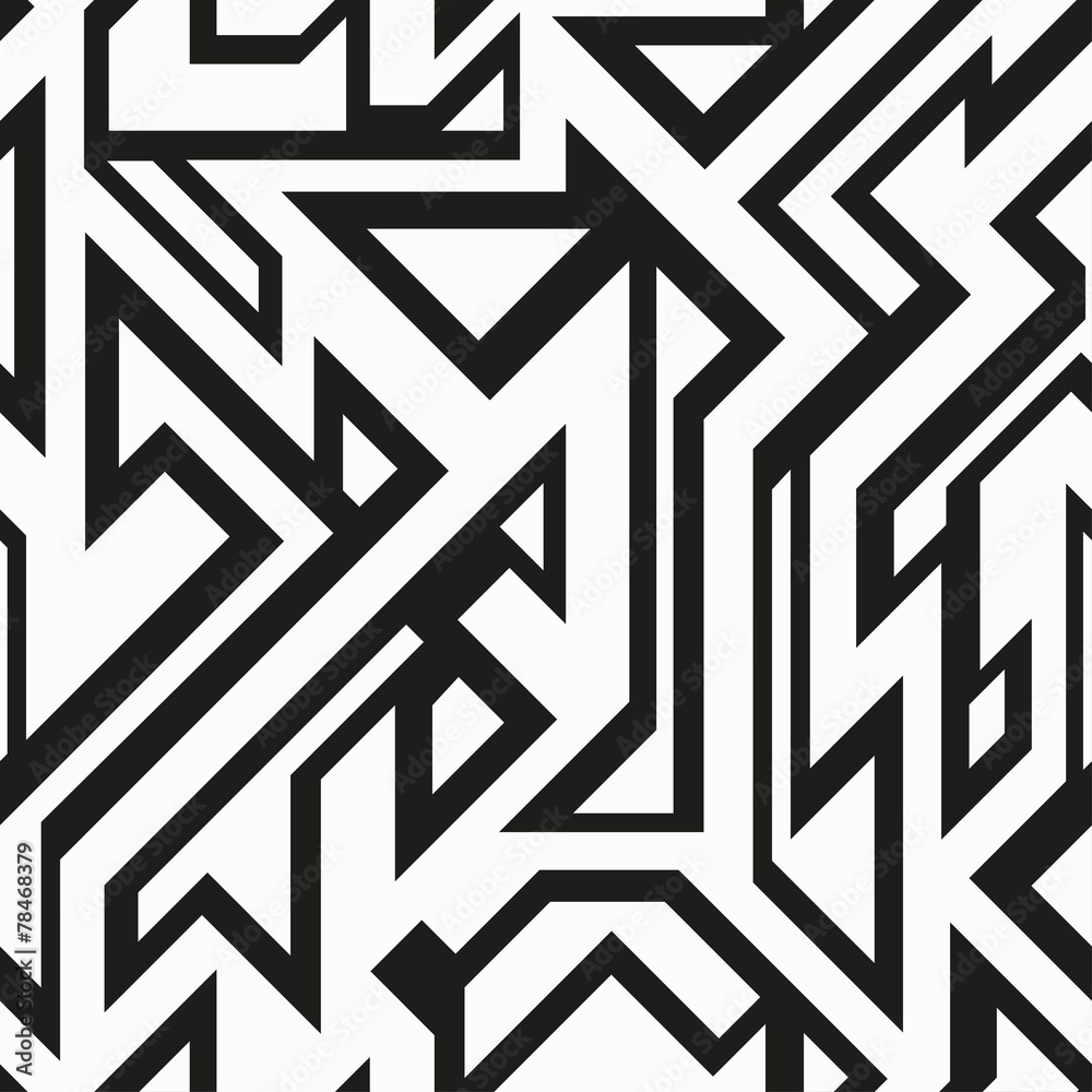 monochrome futuristic geometric seamless pattern monochrome futuristic geometric seamless pattern