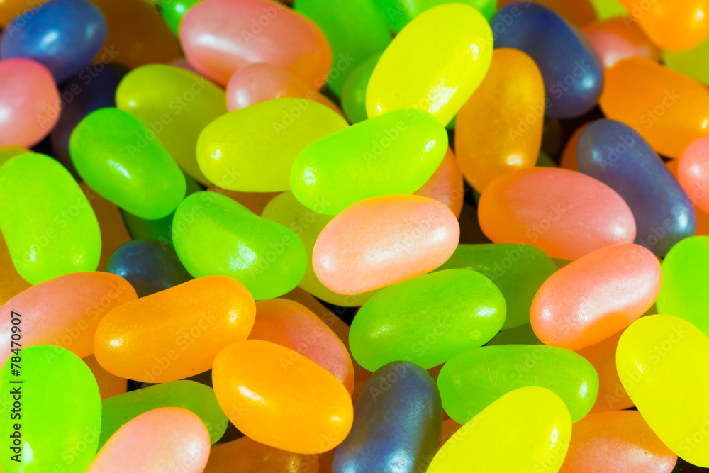 Colorful Jelly beans Colorful Jelly beans