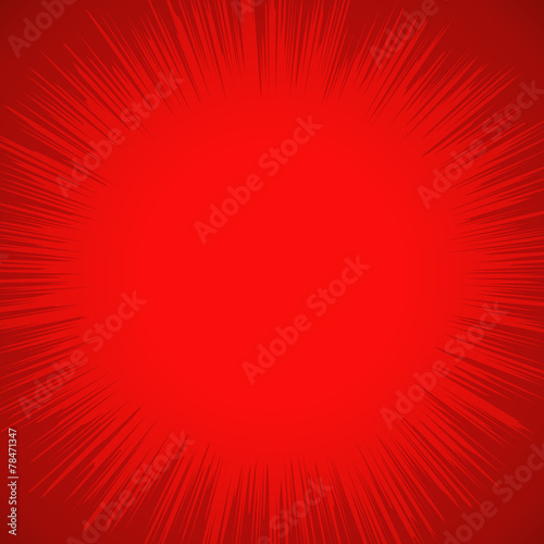 Radial Speed Lines graphic effects for use in comic.