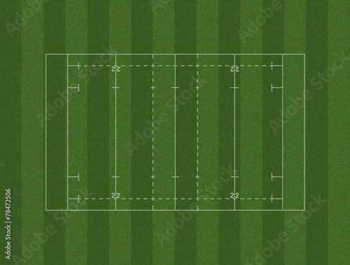Rugby Pitch Layout