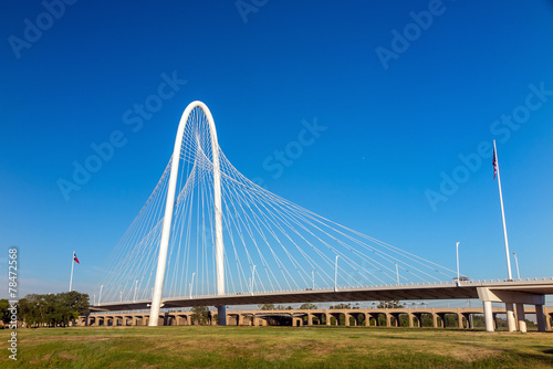 Margaret Hunt Hill Bridge in Dallas