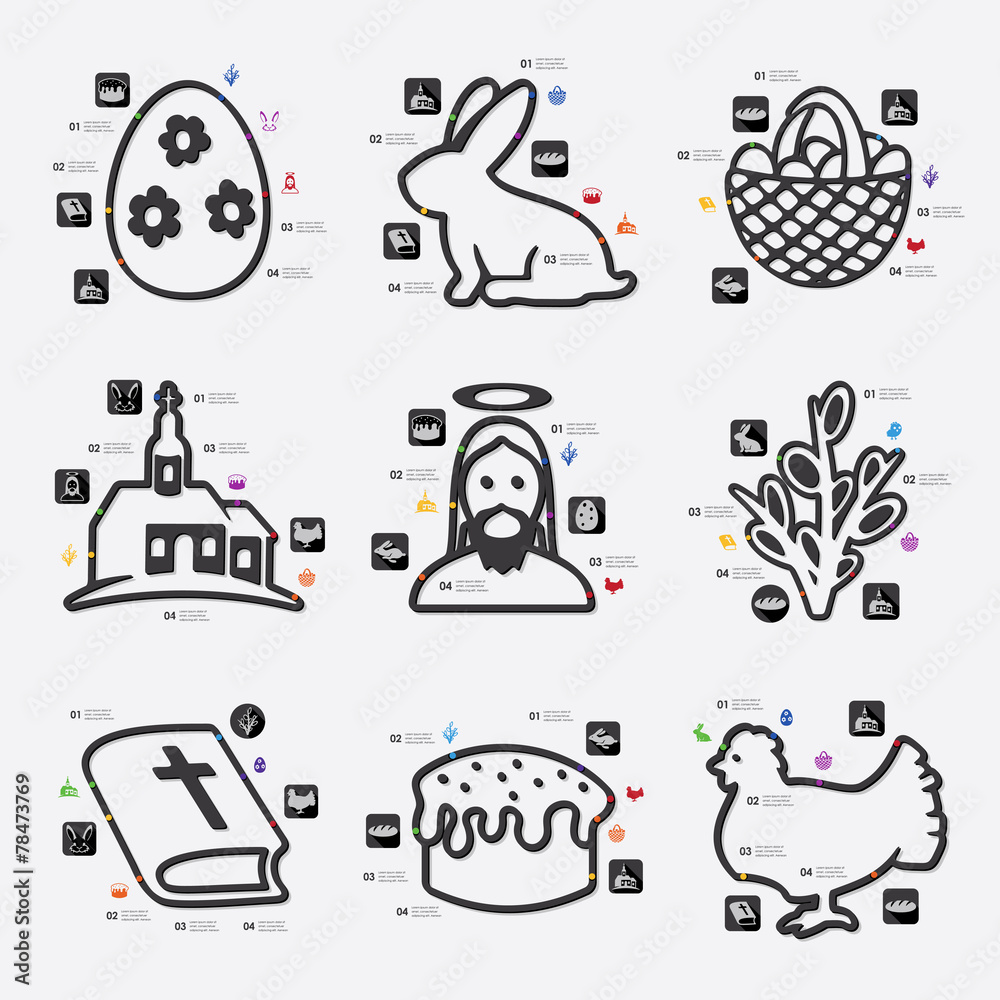easter infographic easter infographic