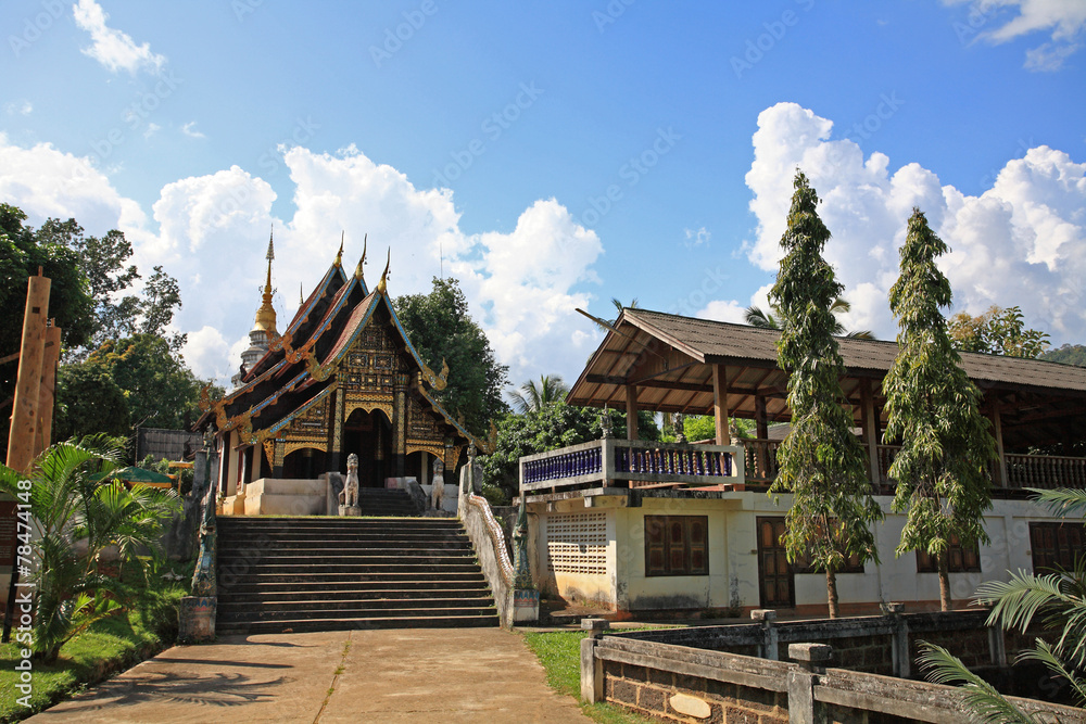 thai north east style temple