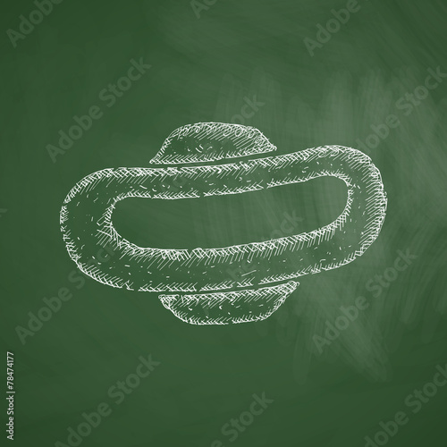 gynecological tampon icon