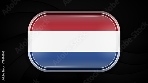 Free Download Netherlands. Vector Flag Button Series - GFXLoad