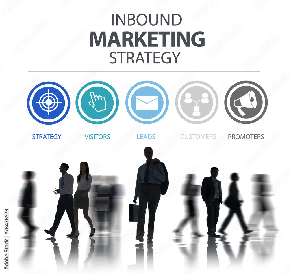 Inbound Marketing Strategy Commercial Branding Concept Inbound Marketing Strategy Commercial Branding Concept