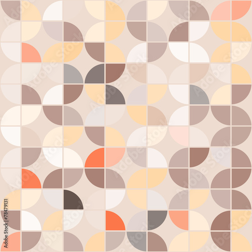 Wallpaper Mural seamless background with abstract geometric shapes Torontodigital.ca