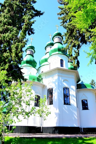 Church of Holy Trinity Monastery Kitaevo in Kiev photo