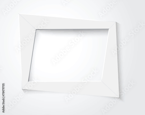 white frame
