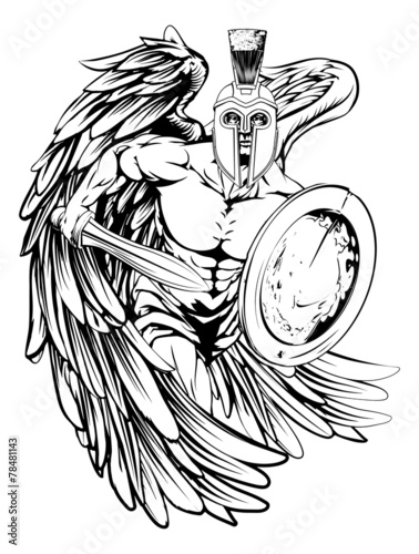 Angel mascot