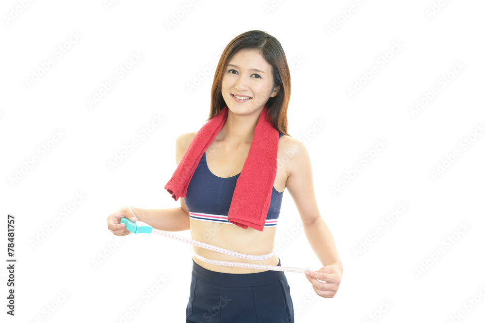 ダイエットに成功した女性 ダイエットに成功した女性