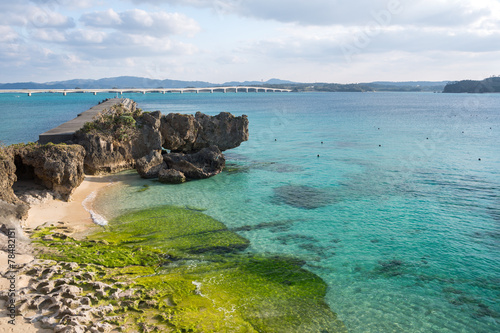 古宇利島の綺麗な海 photo