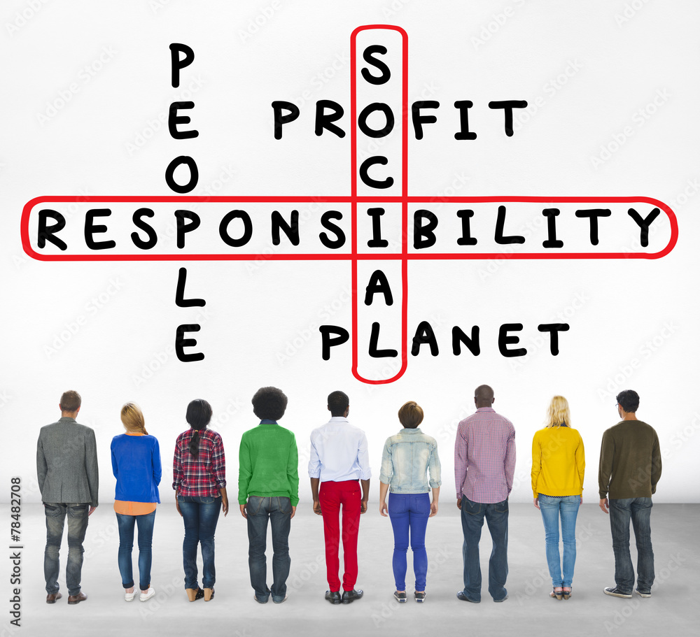 Social Responsibility Reliability Dependability Ethics Concept Social Responsibility Reliability Dependability Ethics Concept