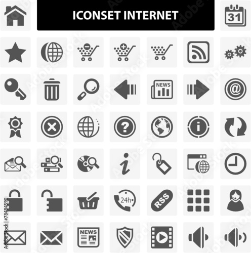 Iconset Internet