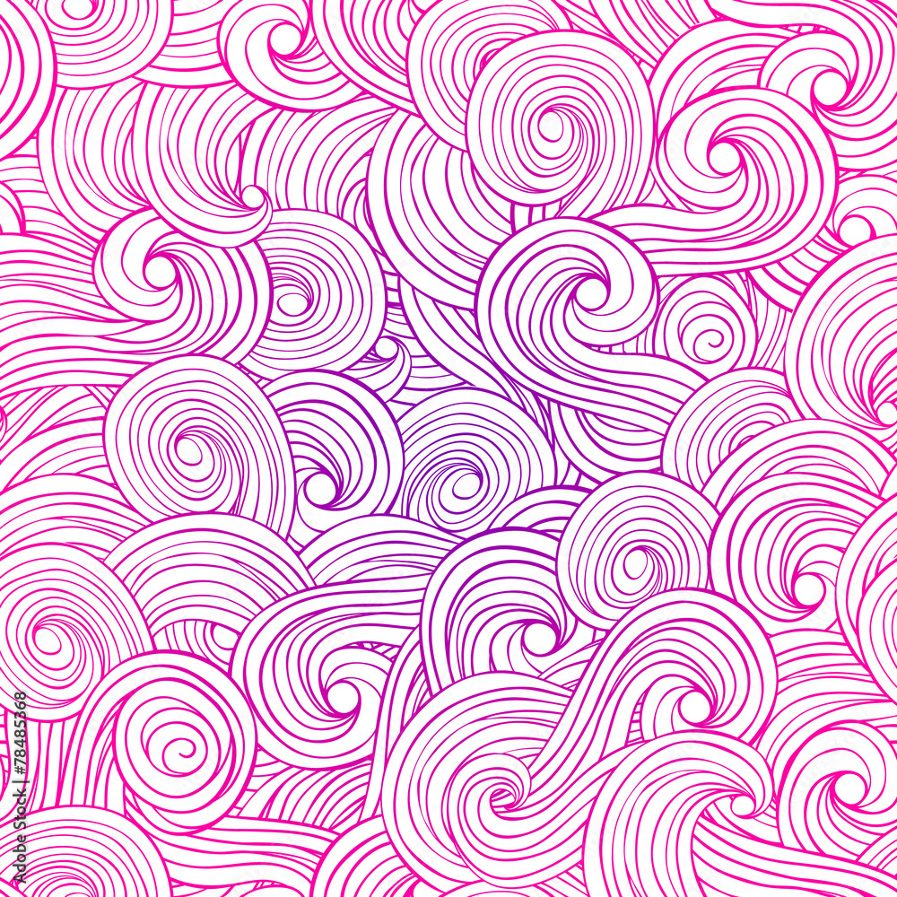 Waves, clouds colorful gradient abstract hand drawn pattern Waves, clouds colorful gradient abstract hand drawn pattern
