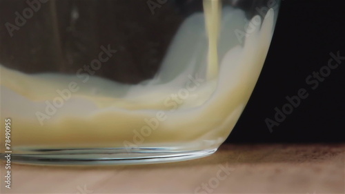 Slow motion of flan cooking. Find similar in our portfolio.