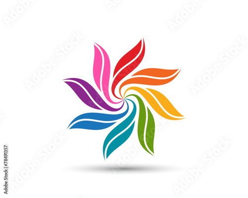 Flower Leaf Logo