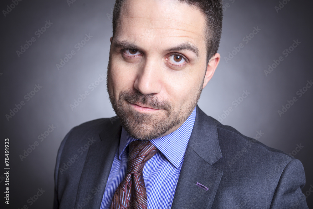 Portrait of a successful young business man Portrait of a successful young business man