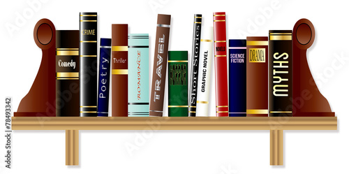 Genre Book Shelf