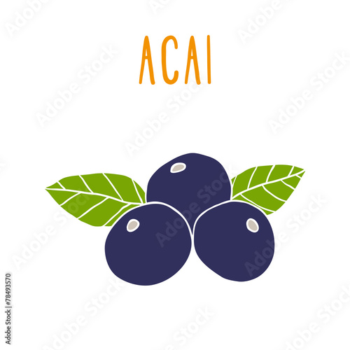 Acai berries.