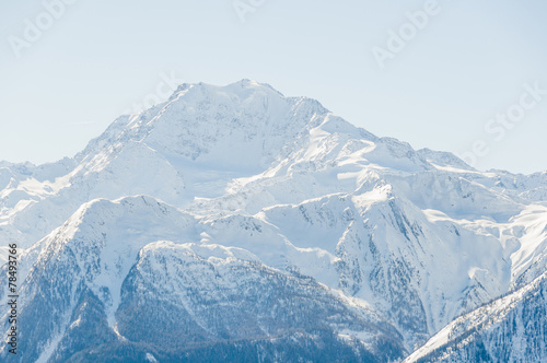 Riederalp, Dorf, Schweizer Alpen, Fletschhorn, Wallis, Schweiz © bill_17