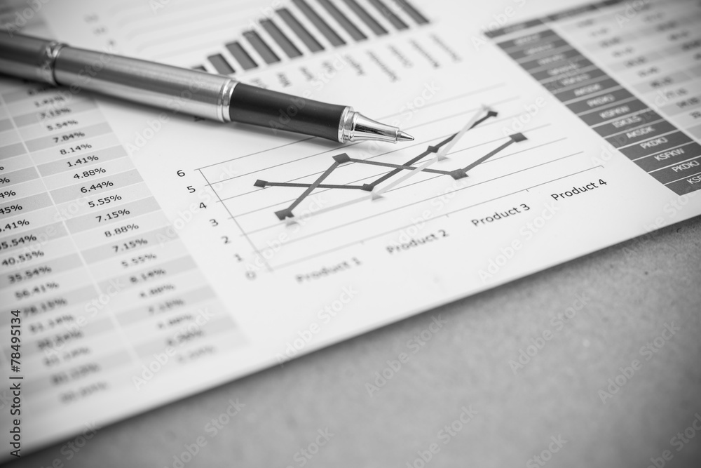 Showing business and financial report. Accounting Showing business and financial report. Accounting